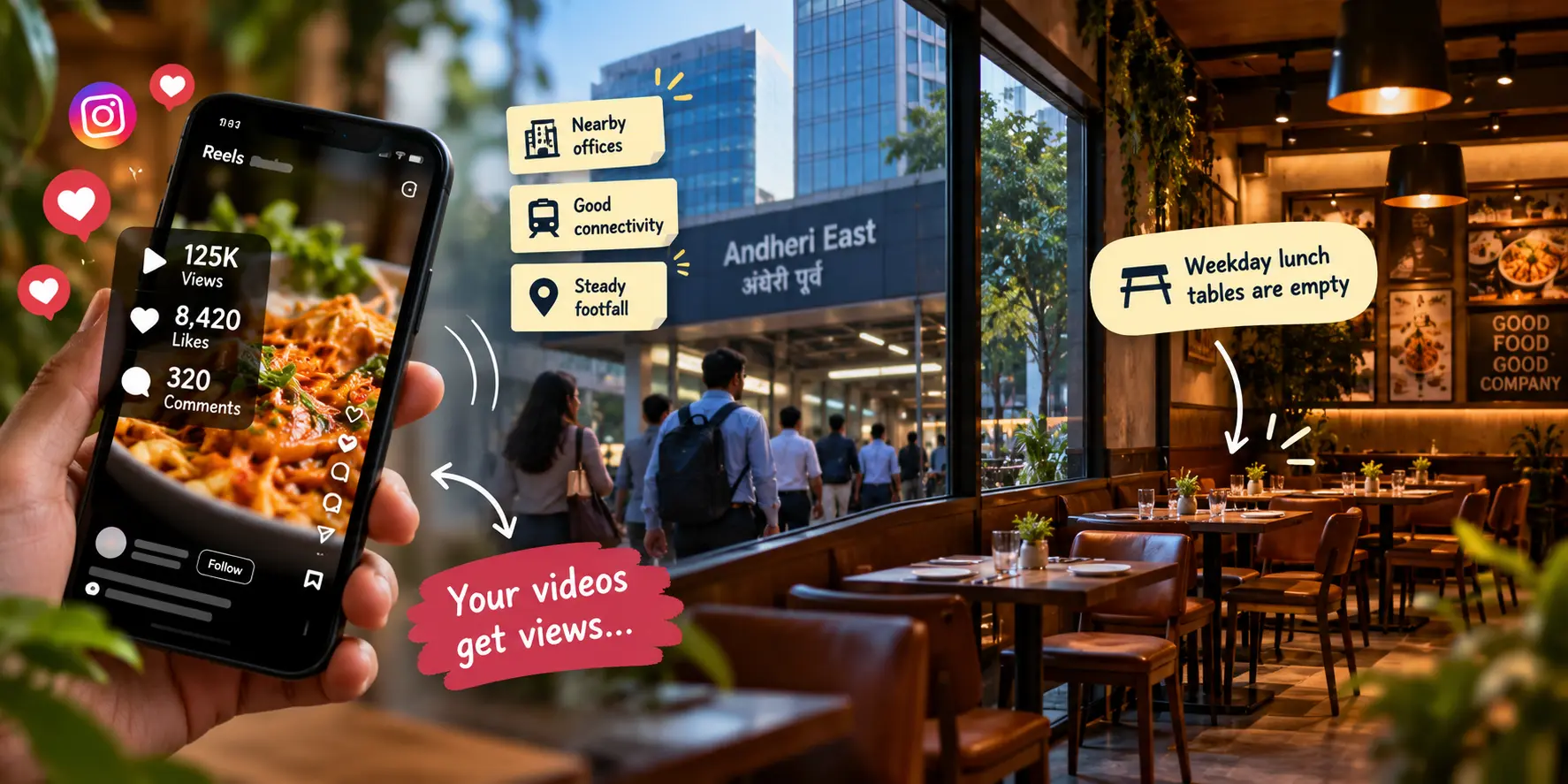 Restaurant sales growth strategies in Mumbai to attract more customers and increase restaurant revenue